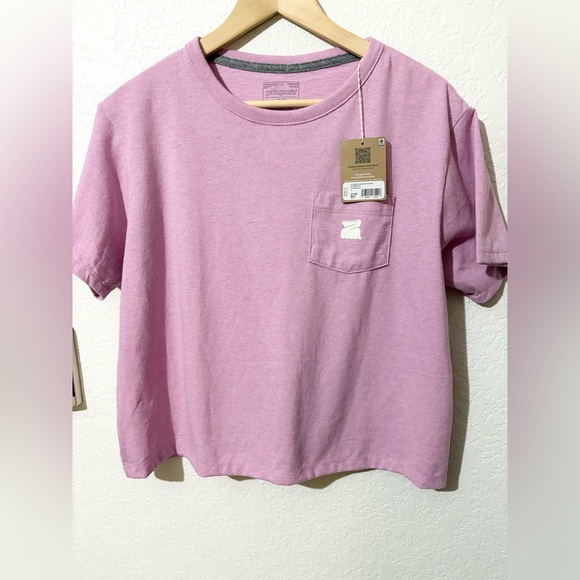 NWT Patagonia Women's Channel Islands Pocket T-Shirt. Size XS or M - Picture 6 of 8